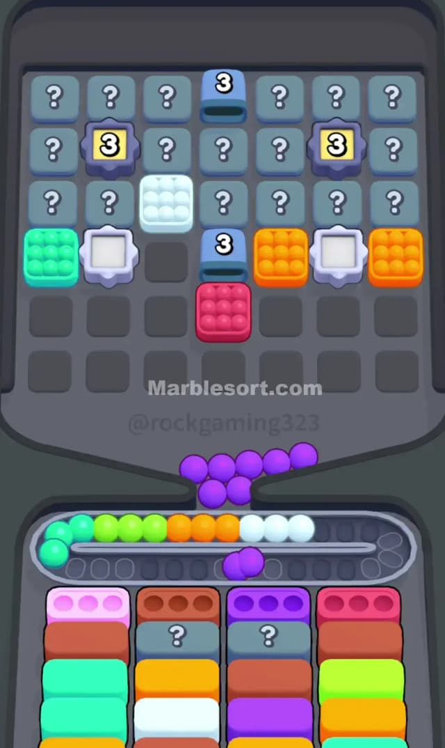 Marble Sort Level 310 Solution 1