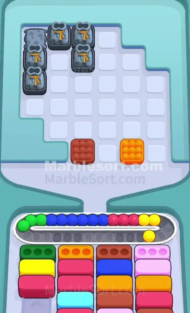 Marble Sort Level 348 Solution 2