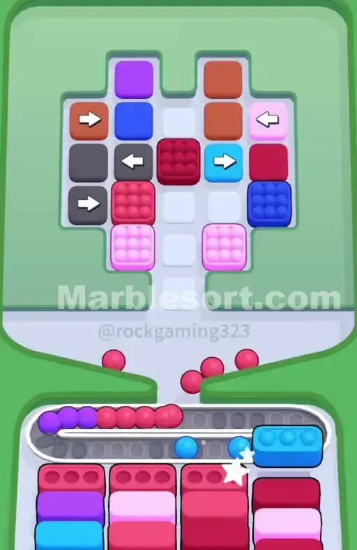 Marble Sort Level 332 Solution 1