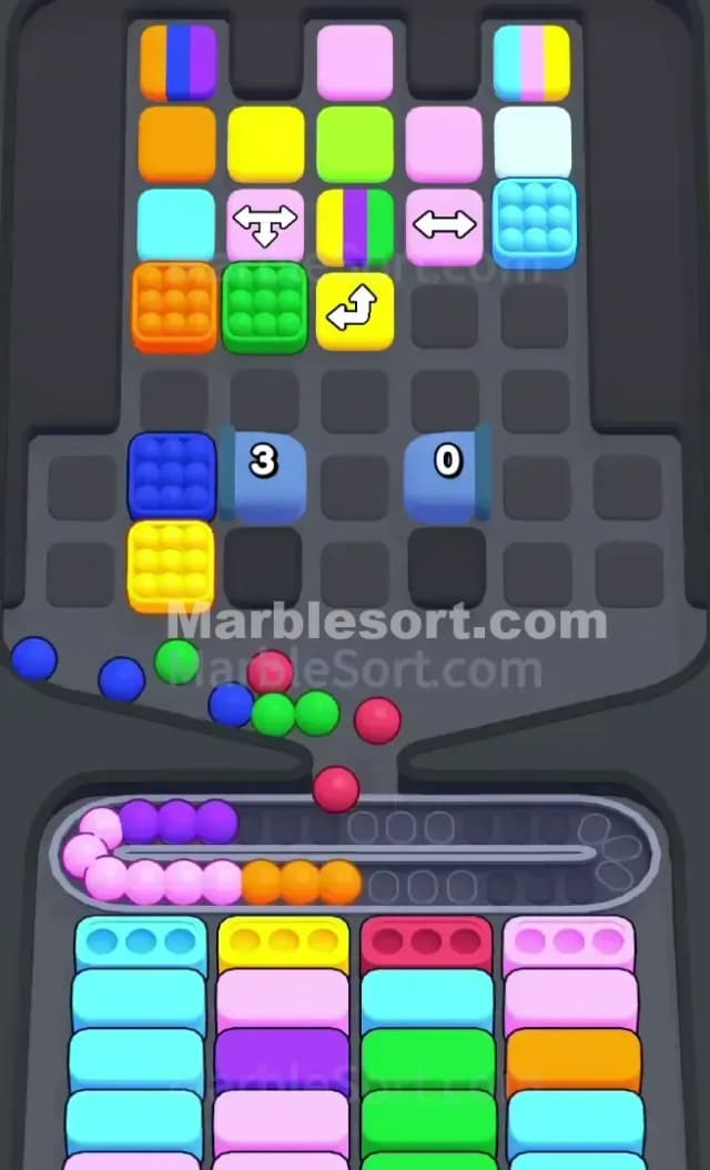 Marble Sort Level 637 Solution 1