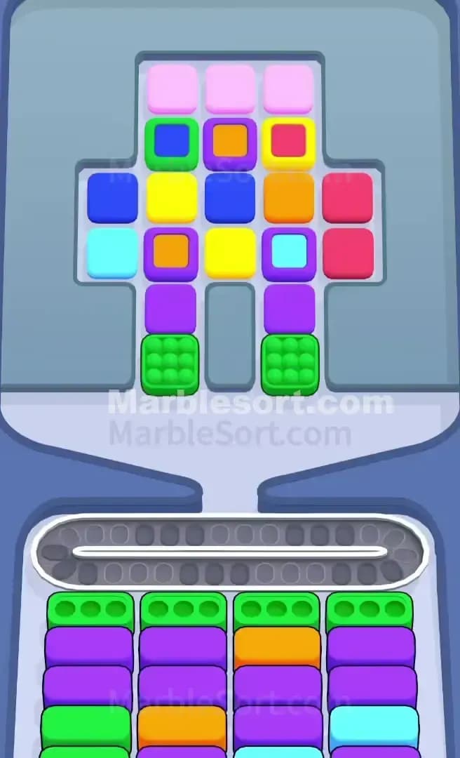 Marble Sort Level 702 Screenshot