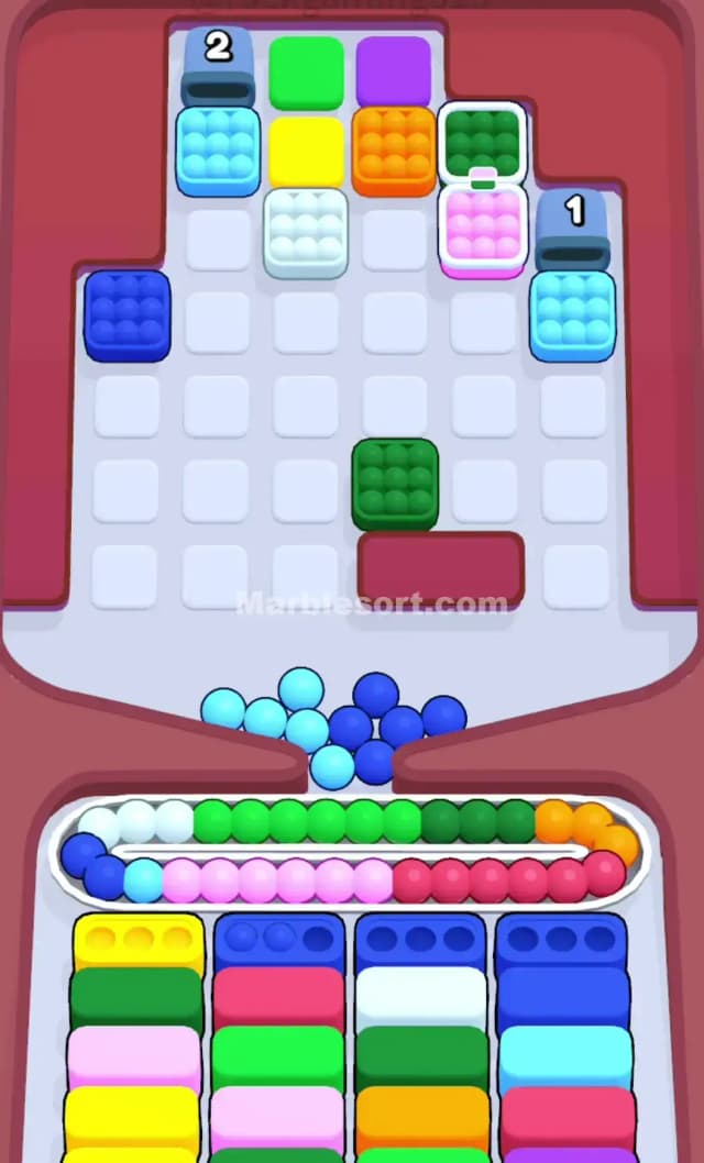 Marble Sort Level 75 Solution 2