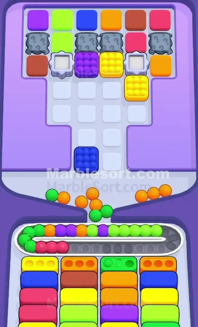 Marble Sort Level 445 Solution 1