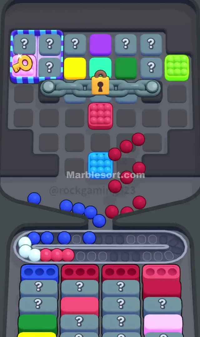 Marble Sort Level 234 Solution 1