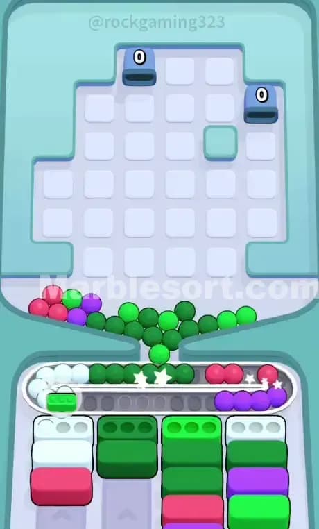 Marble Sort Level 43 Solution 3