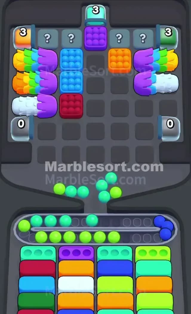 Marble Sort Level 557 Solution 1