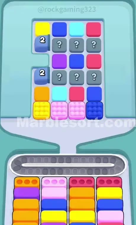 Marble Sort Level 36 Screenshot
