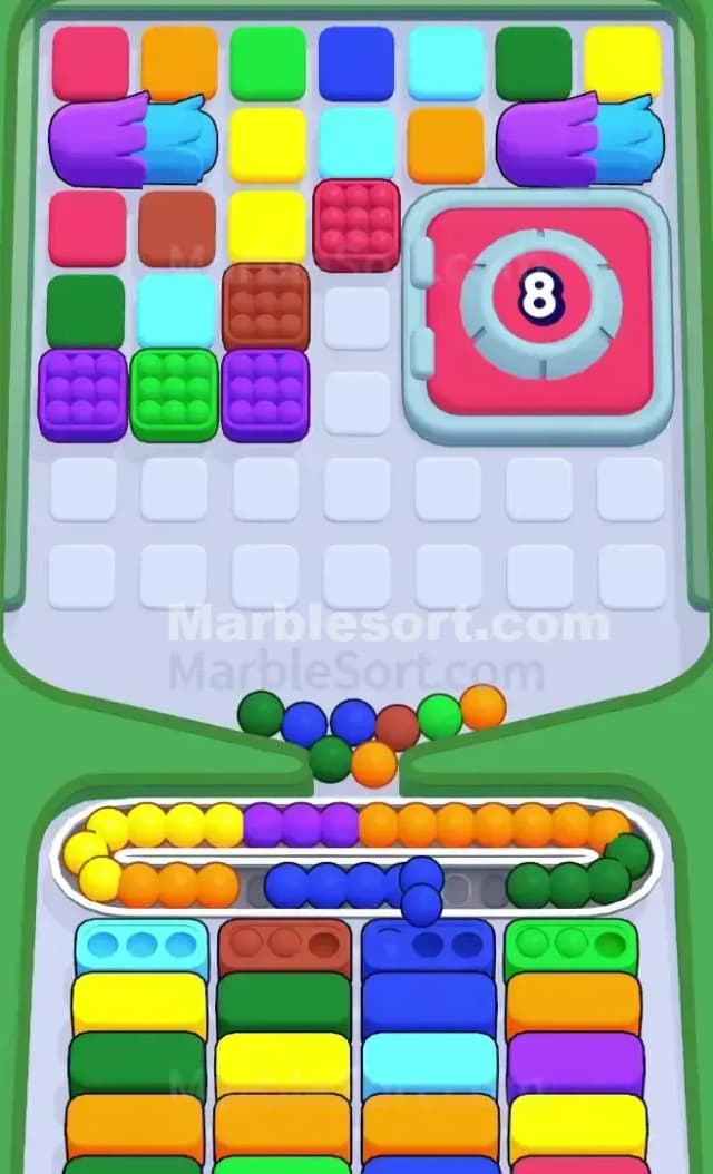 Marble Sort Level 646 Solution 1