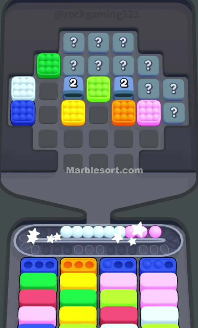 Marble Sort Level 18 Solution 1