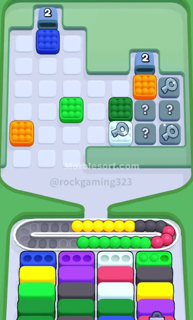 Marble Sort Level 179 Solution 2