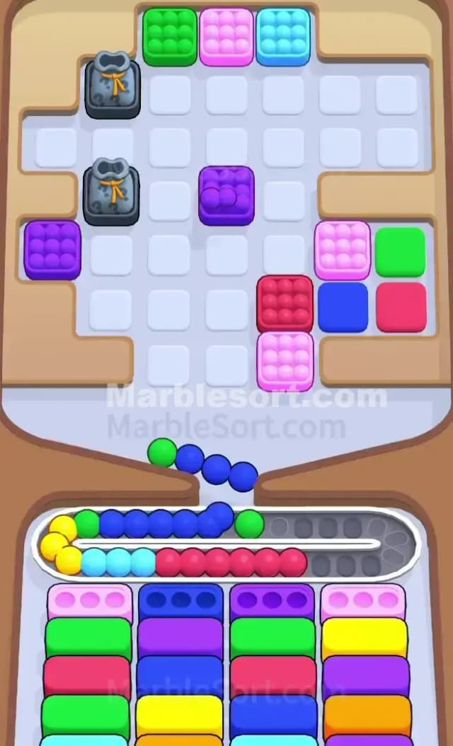 Marble Sort Level 435 Solution 2