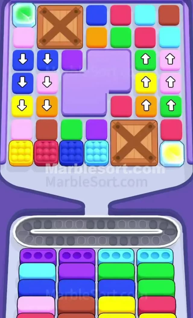 Marble Sort Level 681 Gameplay
