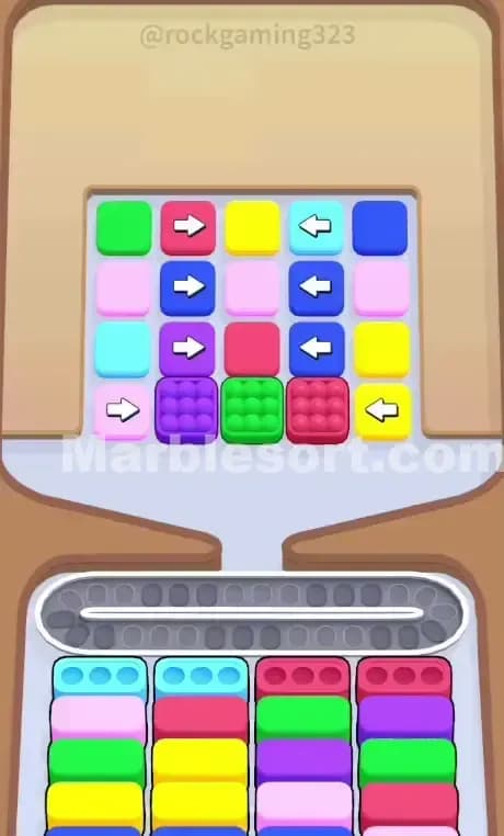 Marble Sort Level 51 Gameplay