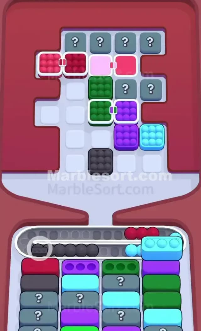 Marble Sort Level 611 Solution 1