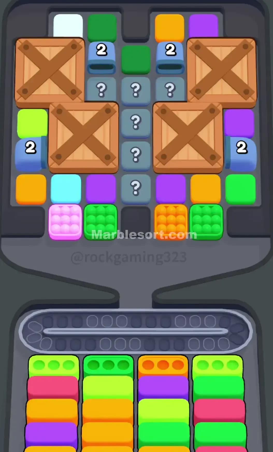 Marble Sort Level 177 Screenshot