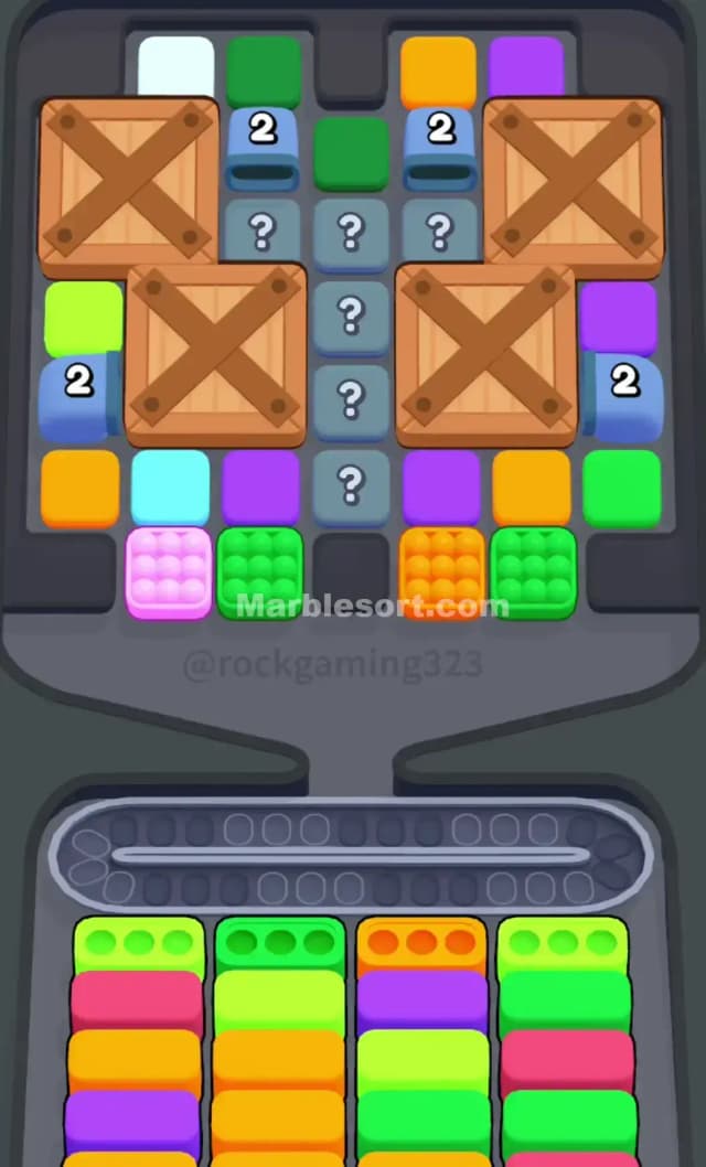 Marble Sort Level 177 Gameplay