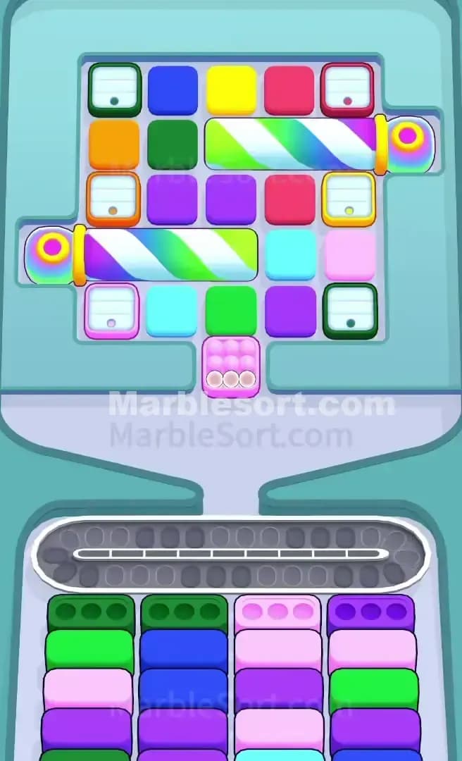 Marble Sort Level 579 Screenshot
