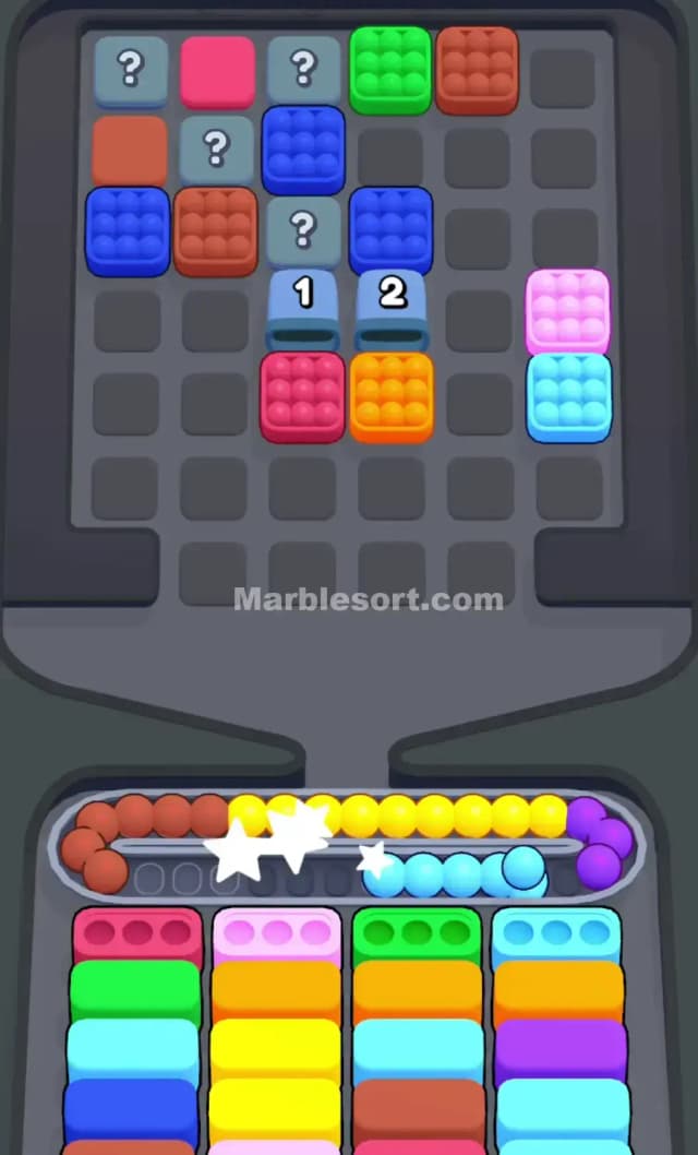 Marble Sort Level 64 Solution 2
