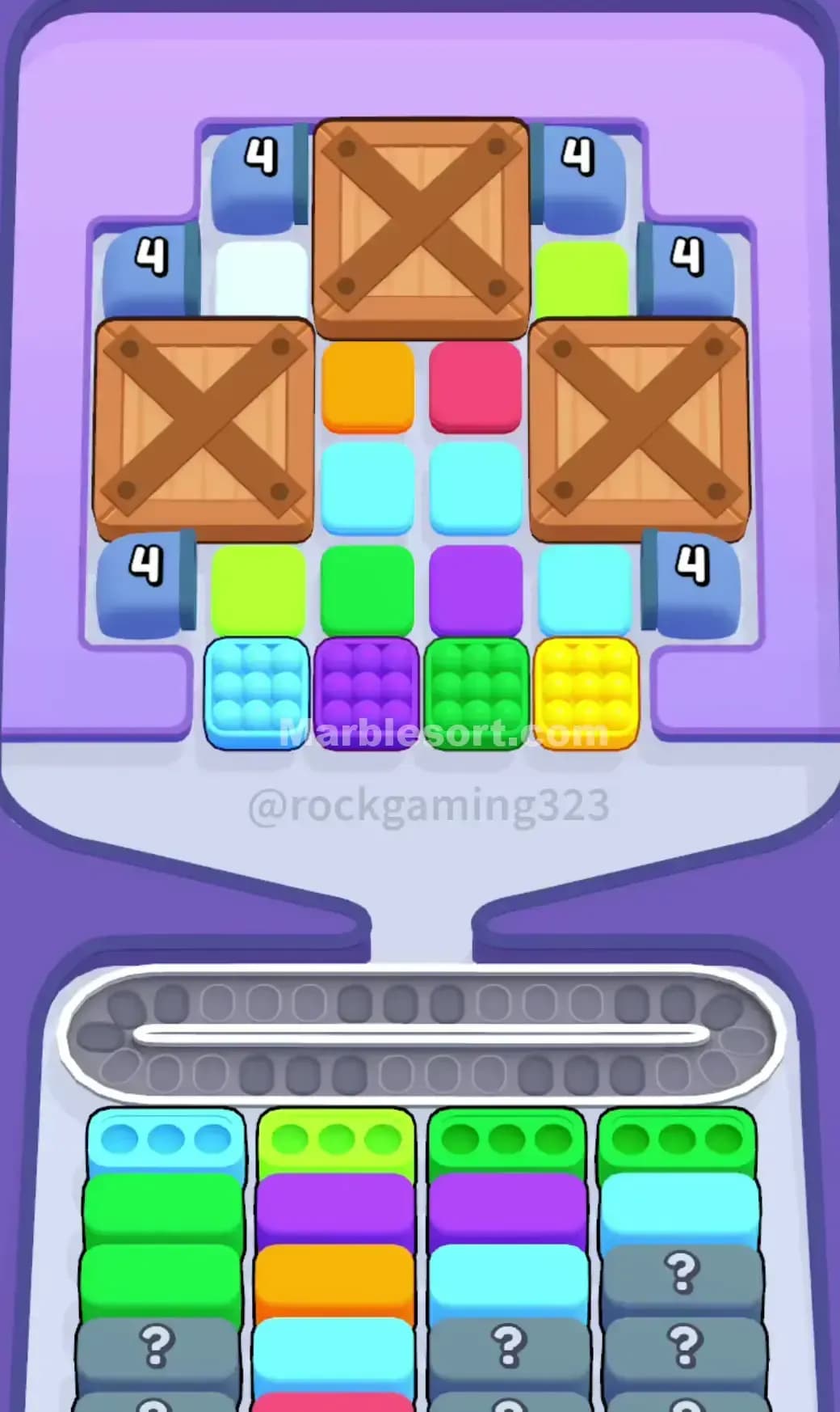 Marble Sort Level 215 Screenshot