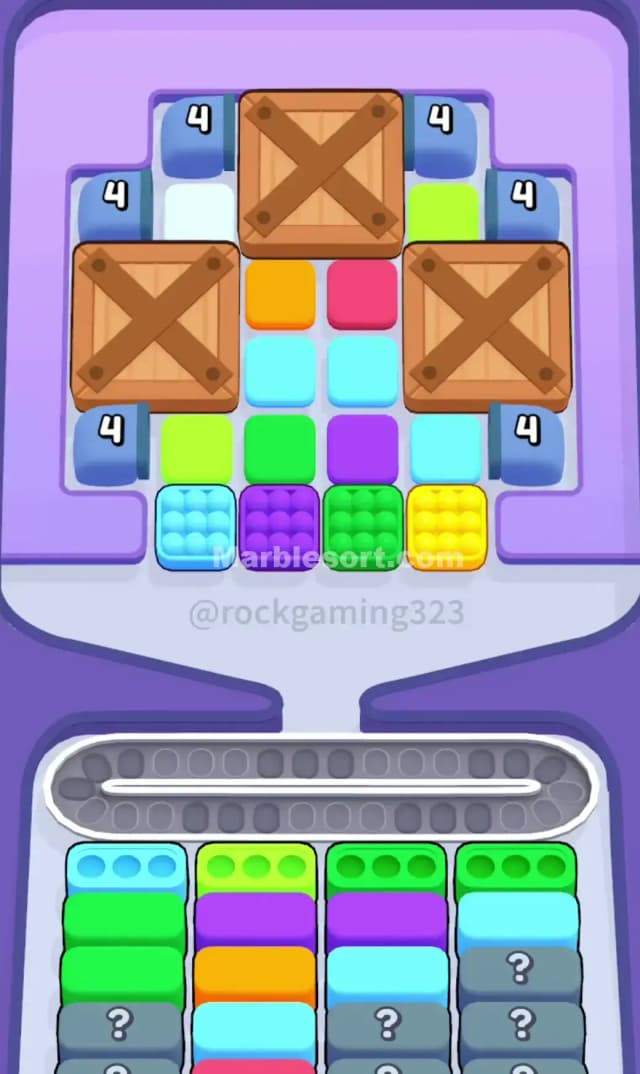 Marble Sort Level 215 Gameplay