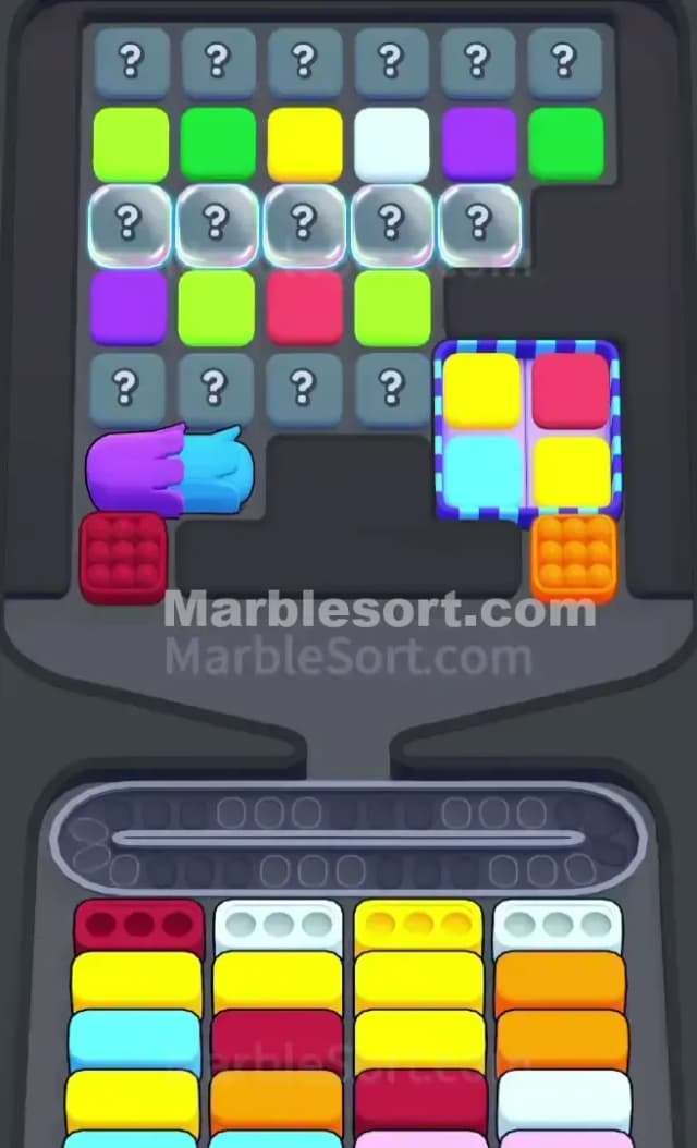 Marble Sort Level 664 Gameplay