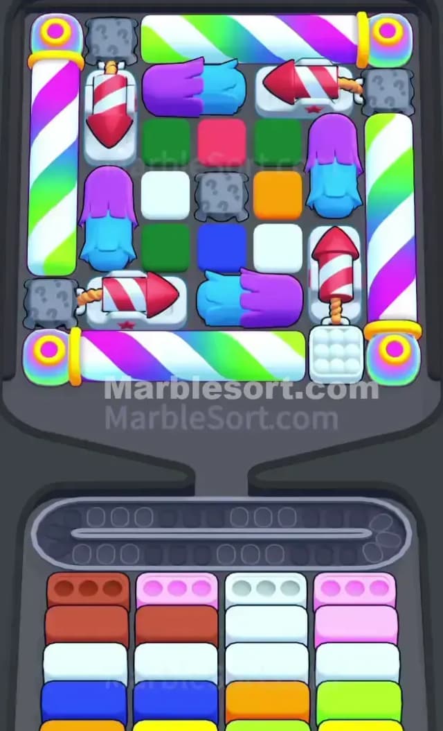 Marble Sort Level 737 Gameplay