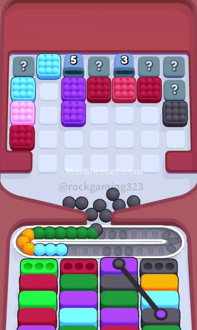 Marble Sort Level 306 Solution 1