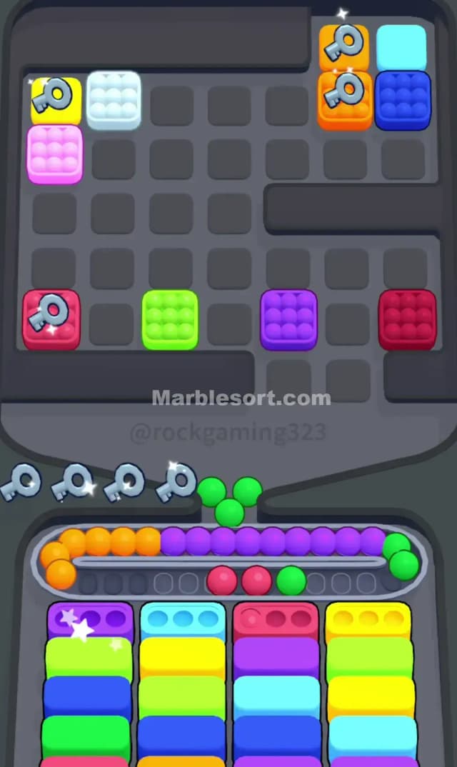 Marble Sort Level 197 Solution 2