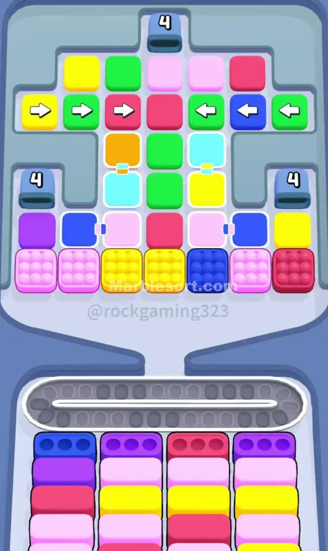 Marble Sort Level 315 Gameplay
