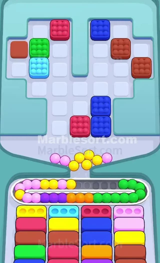 Marble Sort Level 582 Solution 2