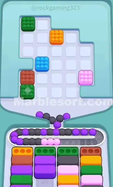 Marble Sort Level 42 Solution 2