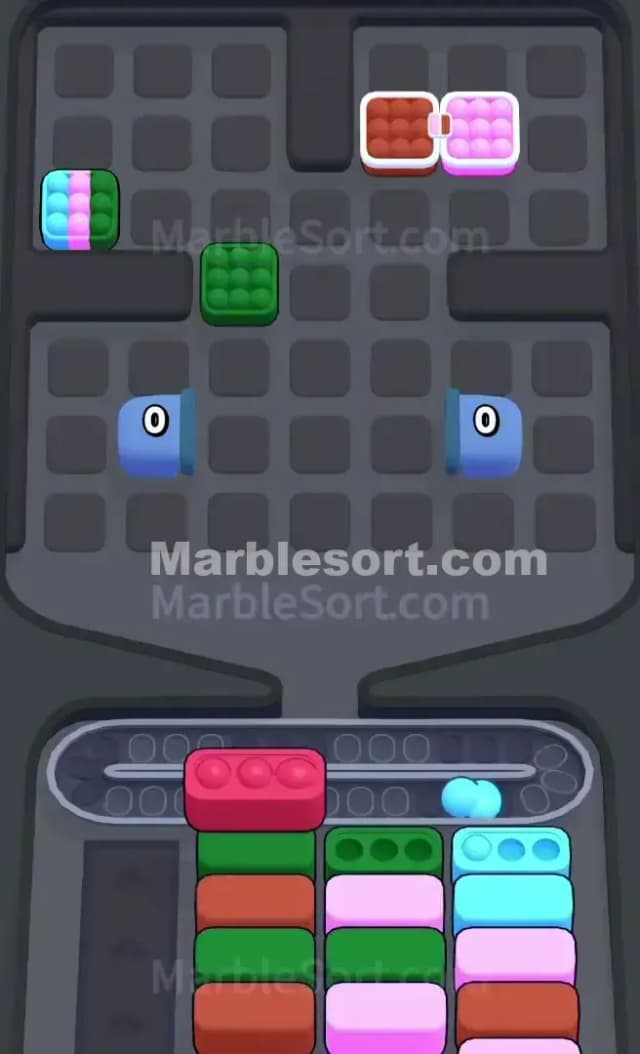 Marble Sort Level 697 Solution 3