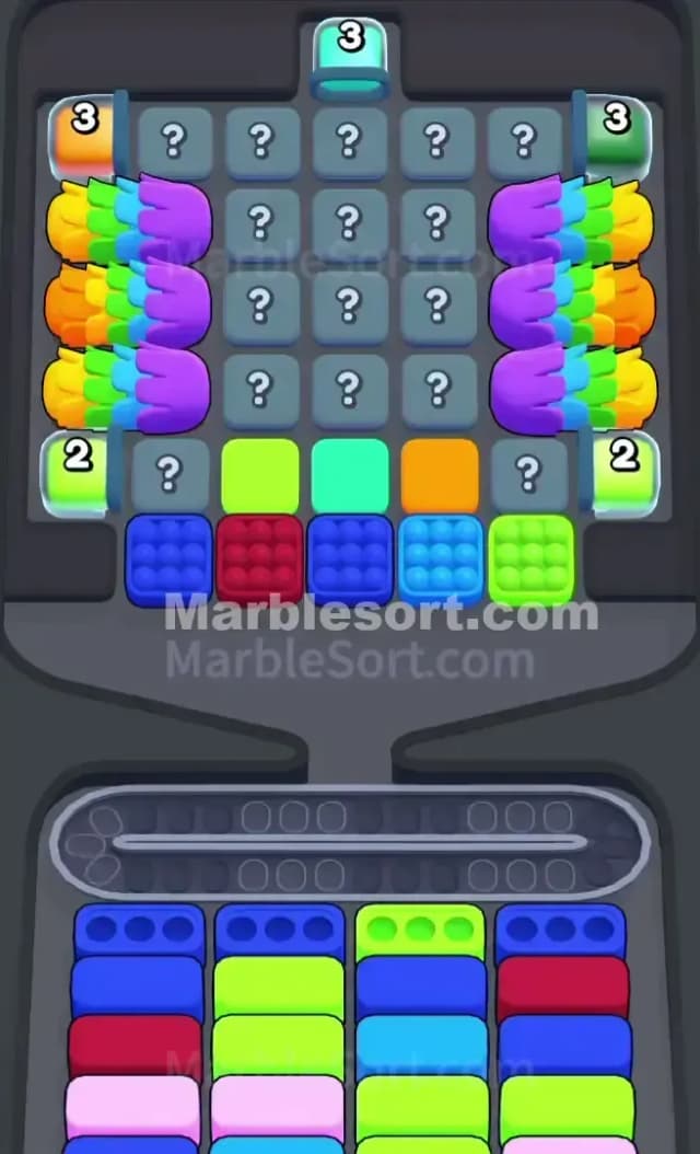 Marble Sort Level 557 Gameplay