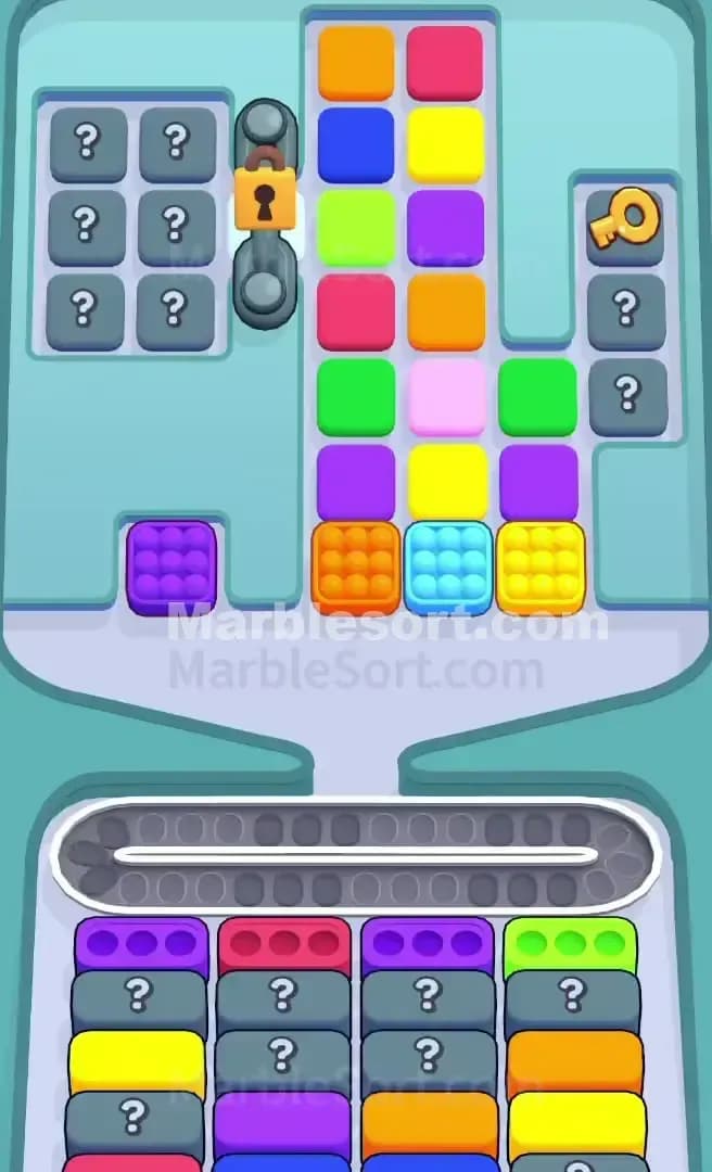 Marble Sort Level 349 Screenshot