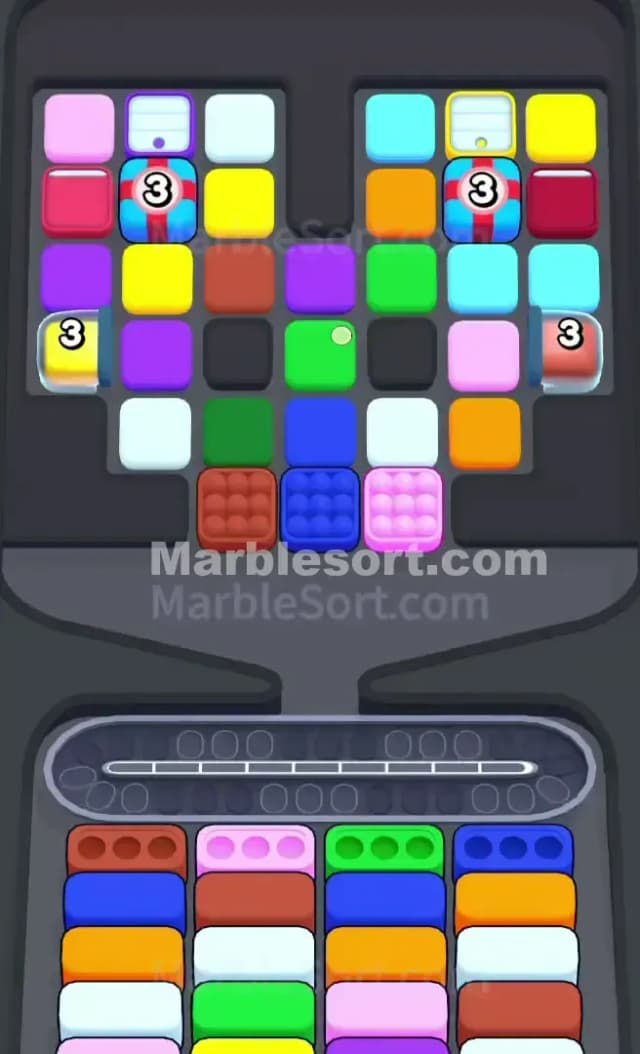 Marble Sort Level 550 Gameplay