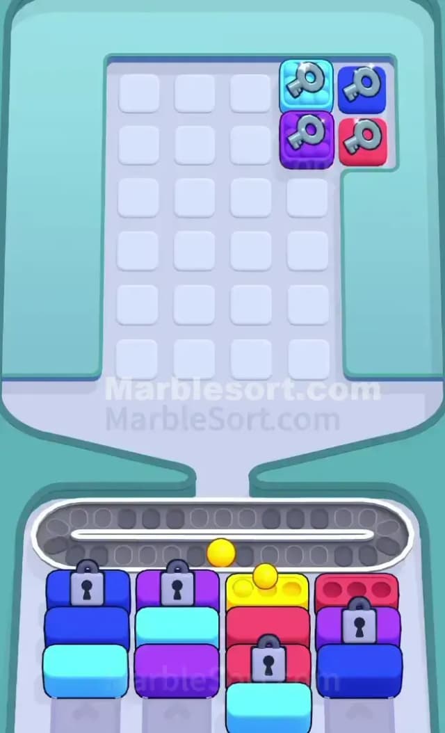 Marble Sort Level 351 Solution 3