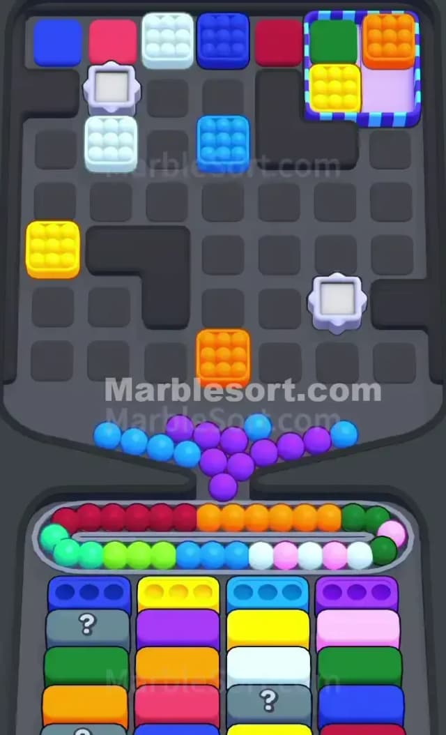 Marble Sort Level 357 Solution 2