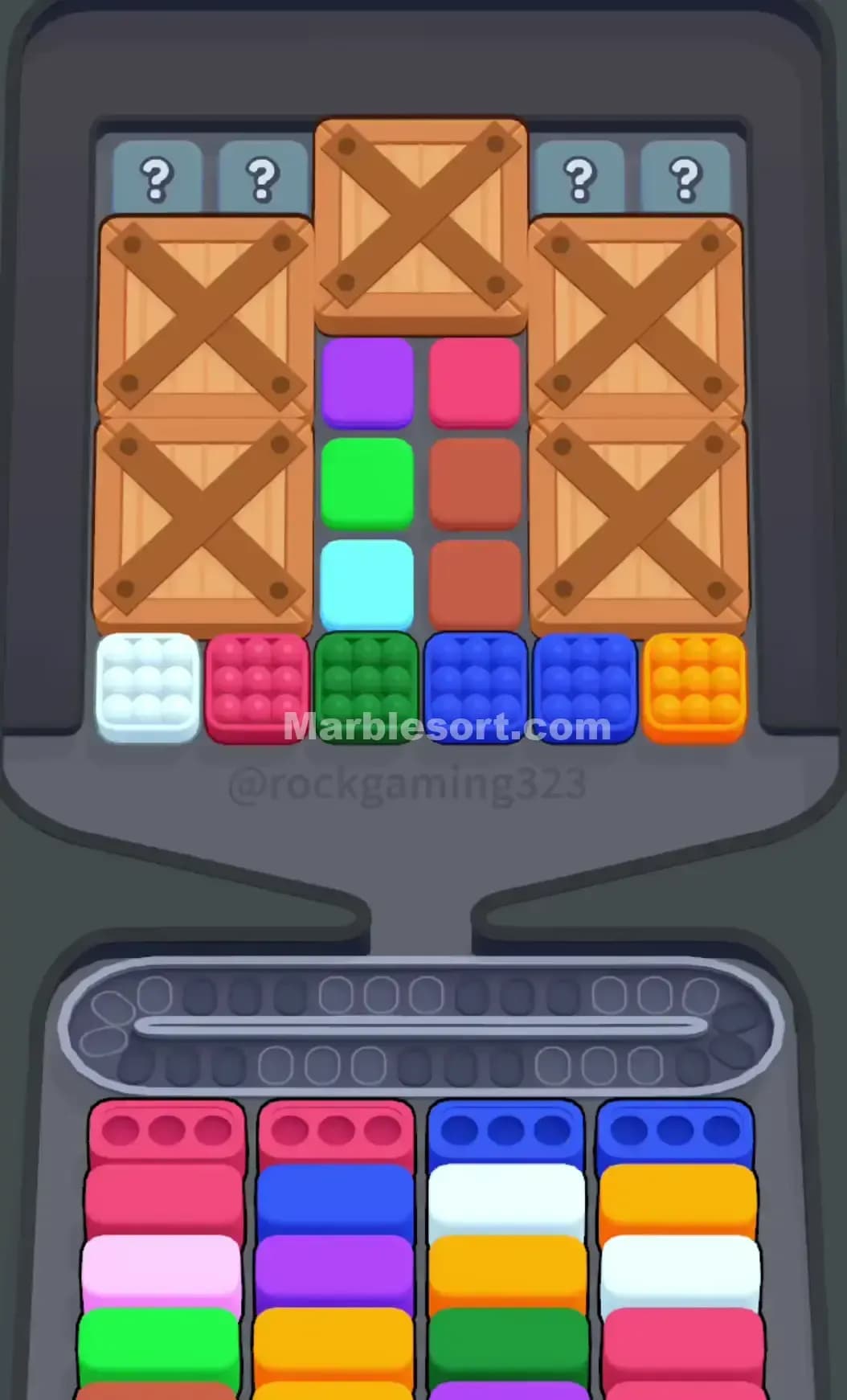 Marble Sort Level 124 Screenshot