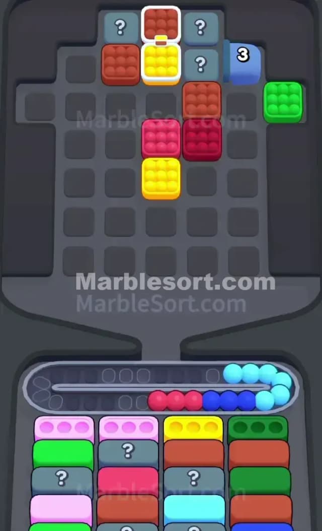 Marble Sort Level 617 Solution 2