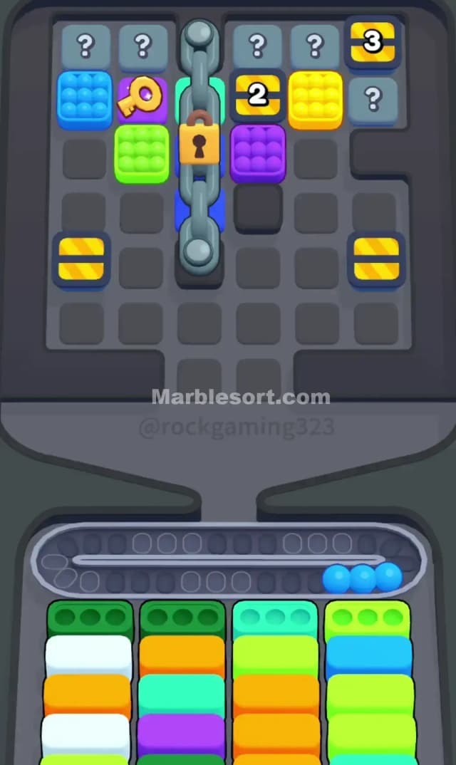 Marble Sort Level 220 Solution 2