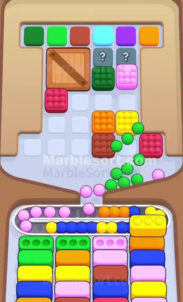 Marble Sort Level 285 Solution 1