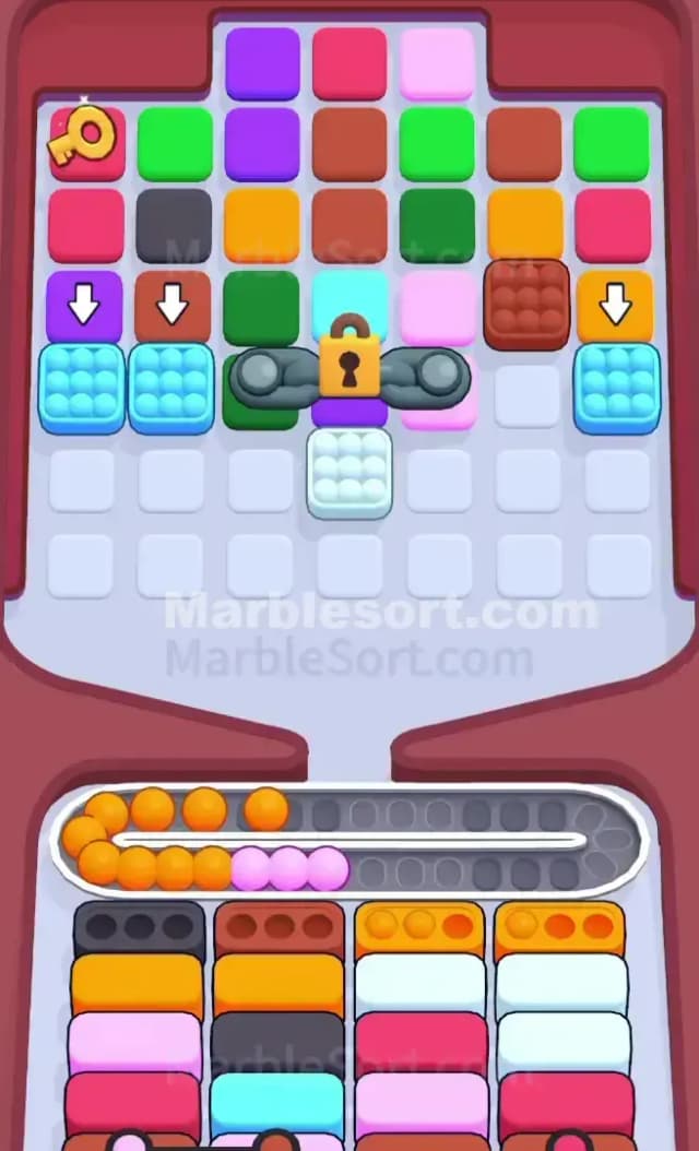 Marble Sort Level 533 Solution 1