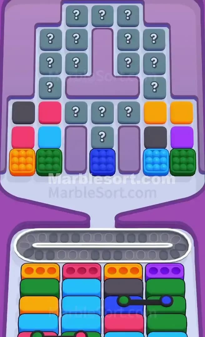 Marble Sort Level 552 Screenshot