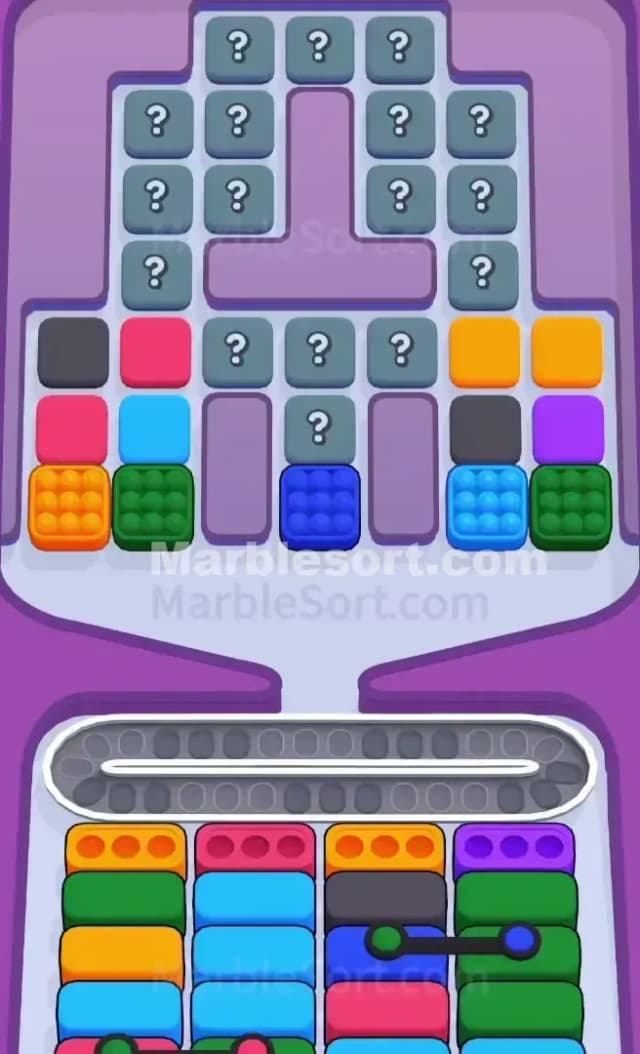 Marble Sort Level 552 Gameplay
