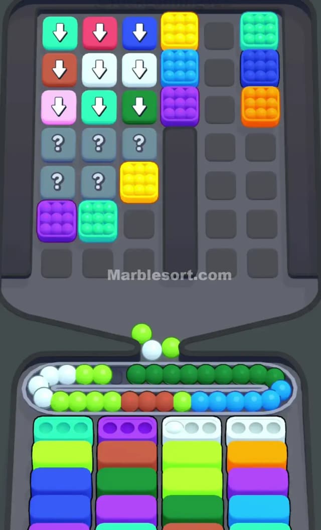 Marble Sort Level 84 Solution 1