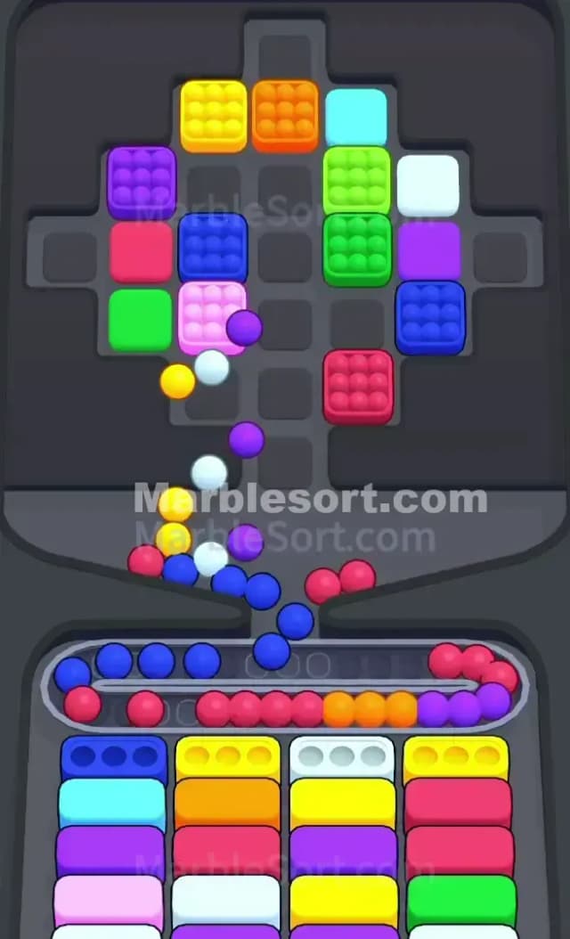 Marble Sort Level 267 Solution 2