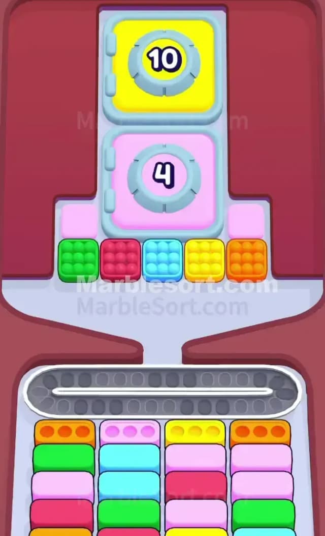 Marble Sort Level 302 Gameplay