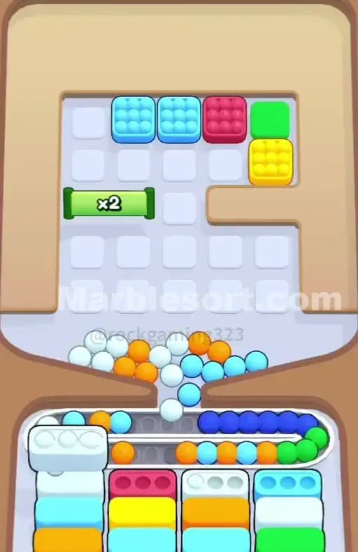 Marble Sort Level 361 Solution 2
