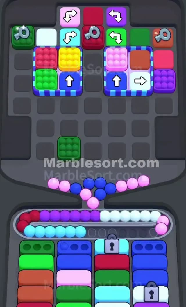 Marble Sort Level 630 Solution 1