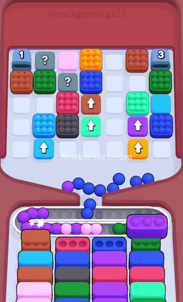 Marble Sort Level 76 Solution 1